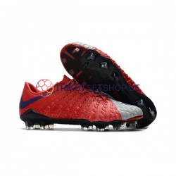 Nike HyperVenom Phantom III Elite FG Rot Grau Fußballschuhe