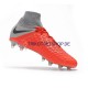 Nike Hypervenom Phantom 3 Elite DF FG Rot Grau Fußballschuhe