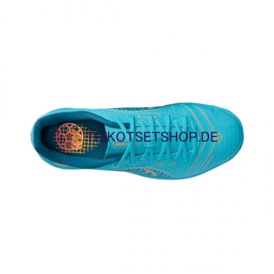 Nike Jr Mercurial Vapor XIV Blueprint Academy IC Blau Fußballschuhe
