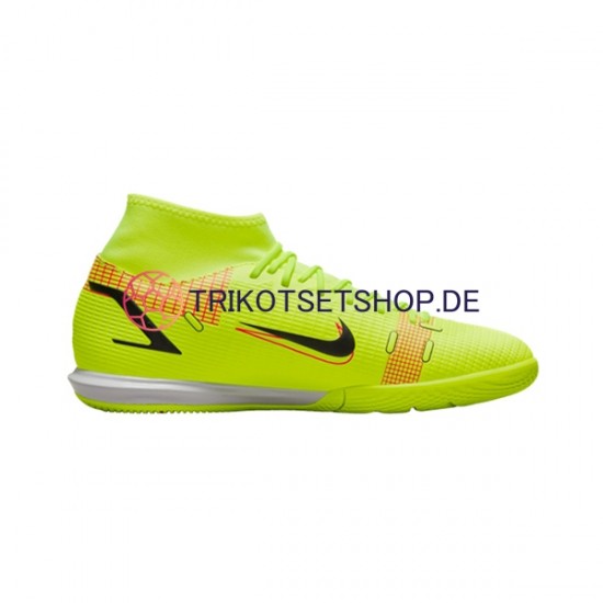 Nike Mercurial Superfly VIII Motivation Academy IC Gelb Fußballschuhe