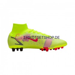 Nike Mercurial Superfly VIII Motivation Elite AG Rot Gelb Fußballschuhe