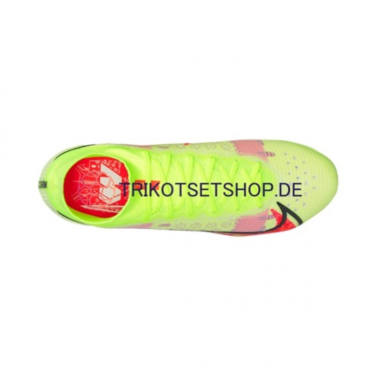 Nike Mercurial Superfly VIII Motivation Elite FG Rot Gelb Fußballschuhe