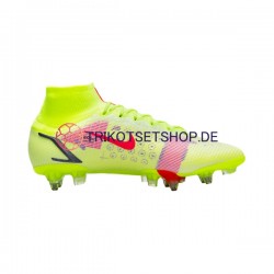 Nike Mercurial Superfly VIII Motivation Elite SG Pro AC Rot Gelb Fußballschuhe