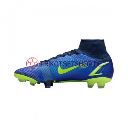 Nike Mercurial Superfly VIII Recharge Elite FG Blau Gelb Fußballschuhe