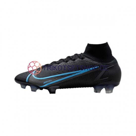 Nike Mercurial Superfly VIII Renew Elite FG Schwarz Fußballschuhe