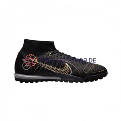 Nike Mercurial Superfly VIII Shadow Academy TF Schwarz Fußballschuhe
