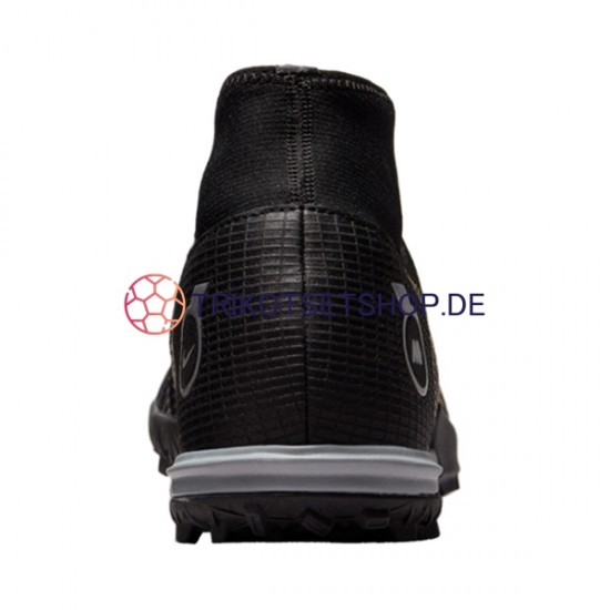 Nike Mercurial Superfly VIII Shadow Academy TF Schwarz Fußballschuhe