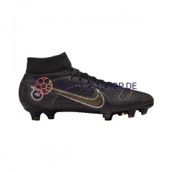 Nike Mercurial Superfly VIII Shadow Pro FG Schwarz Fußballschuhe