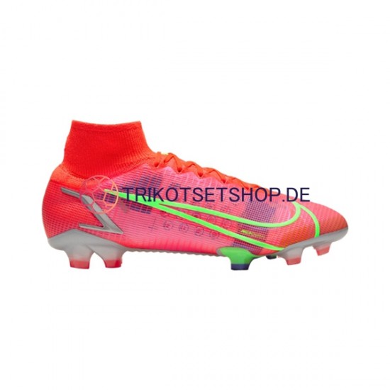 Nike Mercurial Superfly VIII Spectrum Elite FG Rot Fußballschuhe