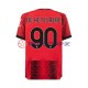 AC Mailand Charles De Ketelaere 90 2023-2024 Herren Trikot Heim Kurzarm