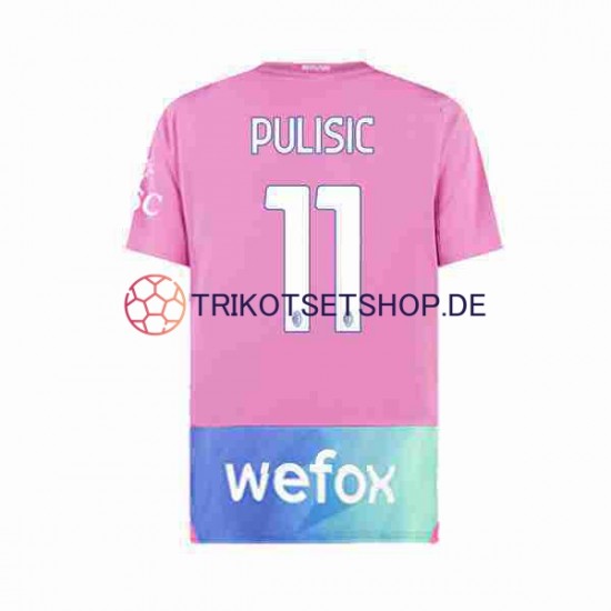 AC Mailand Christian Pulisic 11 2023-2024 Herren Trikot Ausweich Kurzarm