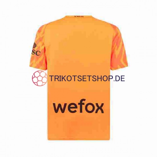 AC Mailand 2023-2024 Torwart Herren Trikot Auswärts Kurzarm