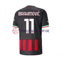 AC Mailand Ibrahimovic 11 2022-2023 Herren Trikot Heim Kurzarm
