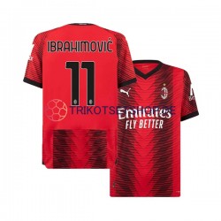 AC Mailand Ibrahimovic 11 2023-2024 Herren Trikot Heim Kurzarm