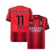 AC Mailand Ibrahimovic 11 2023-2024 Herren Trikot Heim Kurzarm