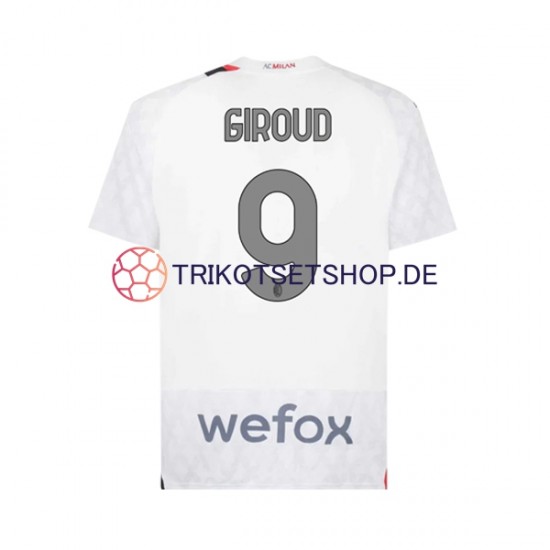 AC Mailand Olivier Giroud 9 2023-2024 Herren Trikot Auswärts Kurzarm