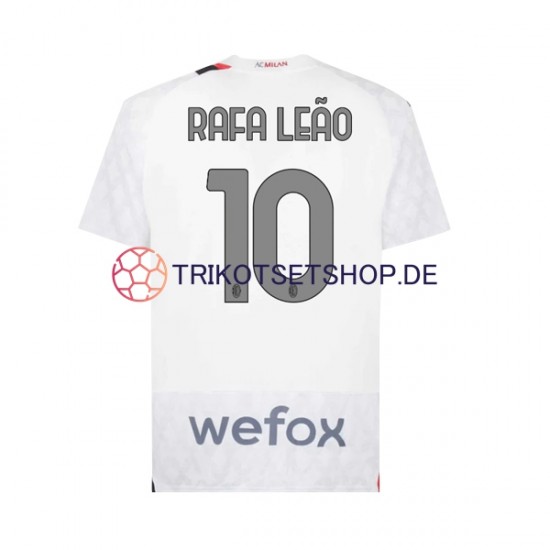 AC Mailand Rafael Leao 10 2023-2024 Herren Trikot Auswärts Kurzarm