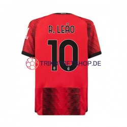 AC Mailand Rafael Leao 10 2023-2024 Herren Trikot Heim Kurzarm