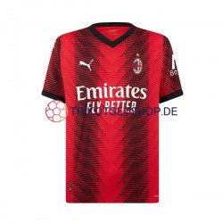 AC Mailand Rafael Leao 10 2023-2024 Herren Trikot Heim Kurzarm