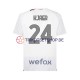 AC Mailand Simon Kjaer 24 2023-2024 Herren Trikot Auswärts Kurzarm
