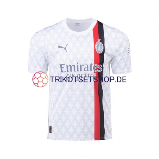AC Mailand Simon Kjaer 24 2023-2024 Herren Trikot Auswärts Kurzarm