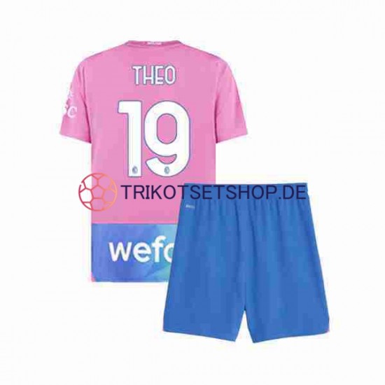 AC Mailand THEO 19 2023-2024 Kinder Trikotset Ausweich Kurzarm
