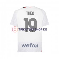 AC Mailand Theo 19 2023-2024 Herren Trikot Auswärts Kurzarm
