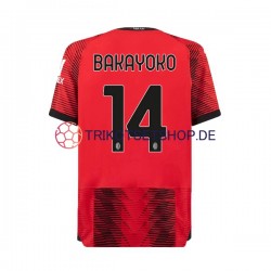 AC Mailand Tiemoue Bakayoko 14 2023-2024 Herren Trikot Heim Kurzarm