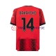 AC Mailand Tiemoue Bakayoko 14 2023-2024 Herren Trikot Heim Kurzarm