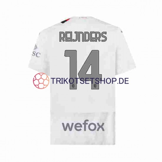 AC Mailand Tijjani Reijnders 14 2023-2024 Herren Trikot Auswärts Kurzarm