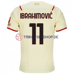 AC Mailand Zlatan Ibrahimovic 11 2021-2022 Herren Trikot Auswärts Kurzarm