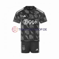 Ajax Amsterdam 2023-2024 Kinder Trikotset Ausweich Kurzarm