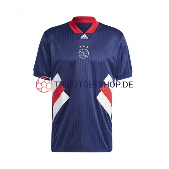 Ajax Amsterdam Icon Retro 2022-2023 Herren Trikot Heim Kurzarm