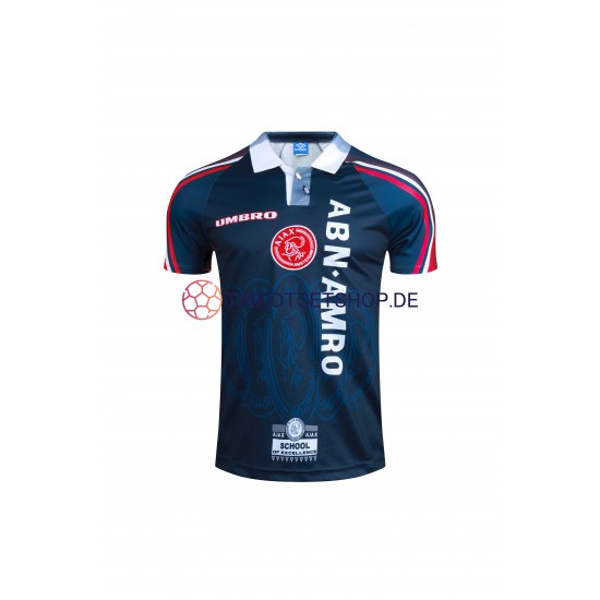 Ajax Amsterdam Retro 1997-1998 Herren Trikot Auswärts Kurzarm