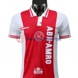 Ajax Amsterdam Retro 1997-1998 Herren Trikot Heim Kurzarm
