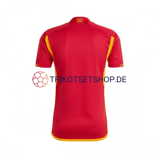 AS Rom 2023-2024 Herren Trikot Heim Kurzarm