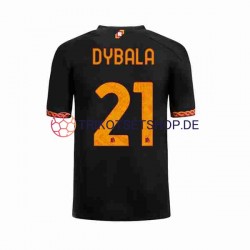 AS Rom Paulo Dybala 21 2023-2024 Herren Trikot Ausweich Kurzarm
