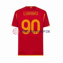 AS Rom Romelu Lukaku 90 2023-2024 Herren Trikot Heim Kurzarm