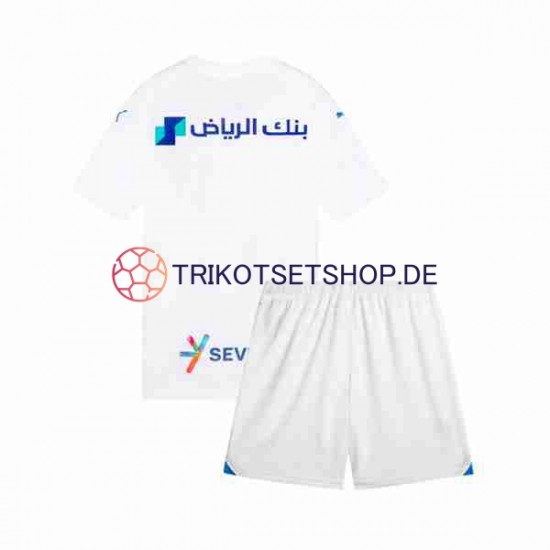 Al Hilal 2023-2024 Kinder Trikotset Auswärts Kurzarm