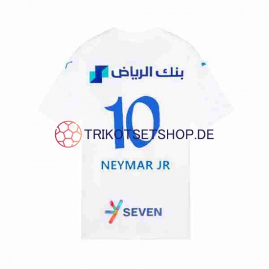 Al Hilal Neymar JR 10 2023-2024 Herren Trikot Auswärts Kurzarm