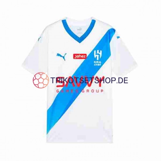 Al Hilal Neymar JR 10 2023-2024 Kinder Trikotset Auswärts Kurzarm