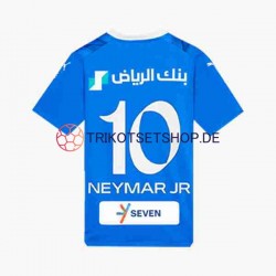 Al Hilal Neymar JR 10 2023-2024 Herren Trikot Heim Kurzarm