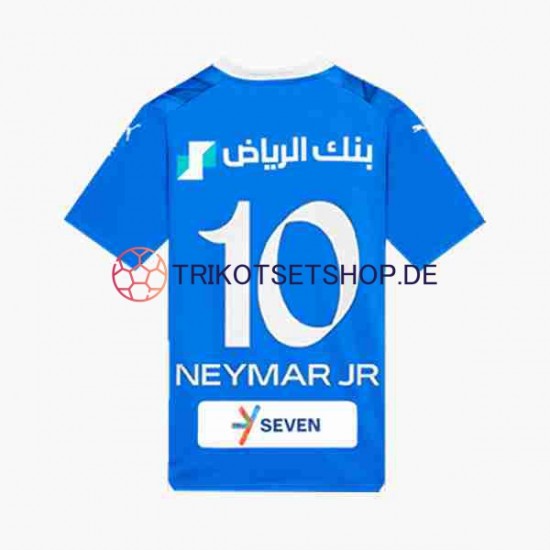 Al Hilal Neymar JR 10 2023-2024 Herren Trikot Heim Kurzarm