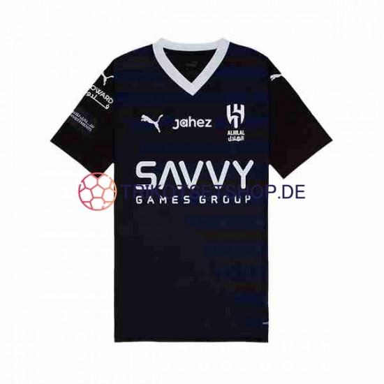 Al Hilal 2023-2024 Herren Trikot Ausweich Kurzarm