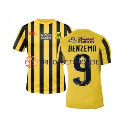 Al-Ittihad Benzema 9 2022-2023 Herren Trikot Heim Kurzarm