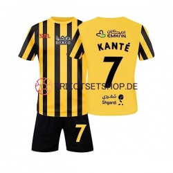Al-Ittihad Kante 7 2022-2023 Kinder Trikotset Heim Kurzarm