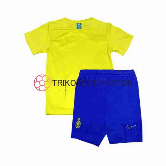 Al-Nassr 2023-2024 Kinder Trikotset Heim Kurzarm