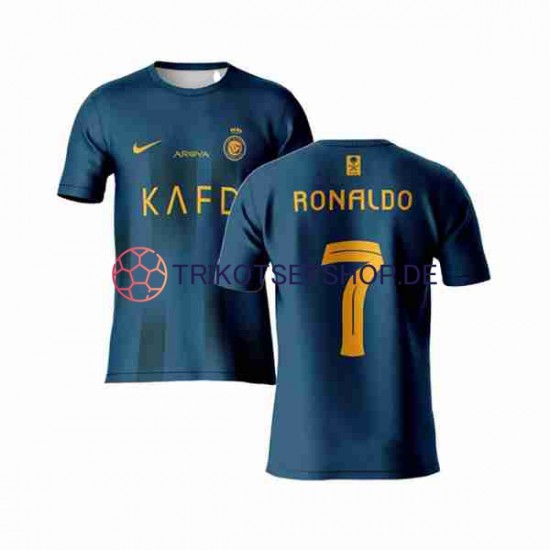 Al-Nassr Ronaldo 7 2023-2024 Herren Trikot Auswärts Kurzarm