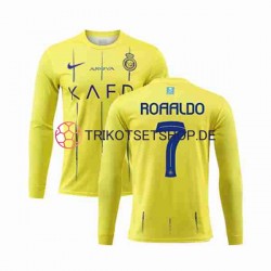Al-Nassr Ronaldo 7 2023-2024 Herren Trikot Heim Langarm