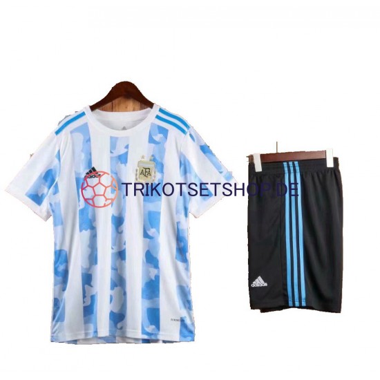 Argentinien 2021 Kinder Trikotset Heim Kurzarm